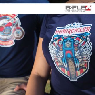 Heat transfer digital print white matt  bflex print03