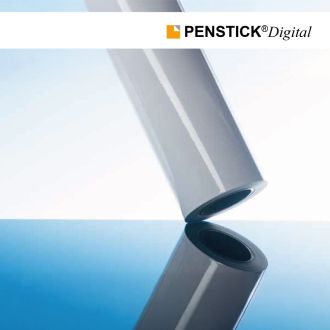 Statische vinyl raamfolie voor digitaal inkjet printen