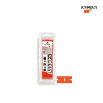 Plastic razor blades kunststof schaper mesjes Scraperite