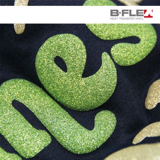 BF Puff  Sandy Glitter Termoadesivo spessorato con glitter per grafiche tridimensionali con effetto “rigonfiante” 