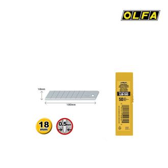 LB-50 45 graden olfa vervangmes 18mm