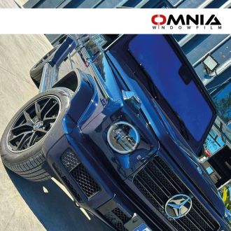 Voorruit beschermfolie iriserend effect Omnia chameleon blauw/groen breedte 152cm