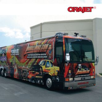 Orajet 3550-101 gloss white wrapping digital printing buitenreclame 137cm 