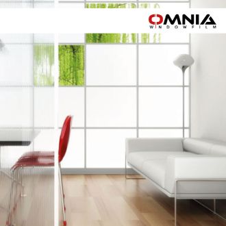 Witte zelfklevende matte raamfolie