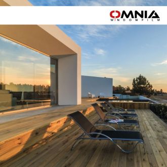 Perfect 40  licht getinte raamfolie gouden kleur