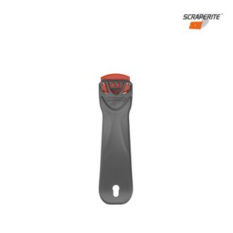 Safety Scraper - Compacte krasbestendige krabber voor glas, stickers en kwetsbare oppervlakken.