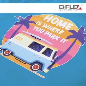 Thermo folie UV print white matt bflex