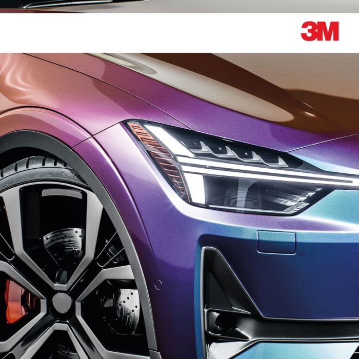 3M 2080 texture color flip car wrap
