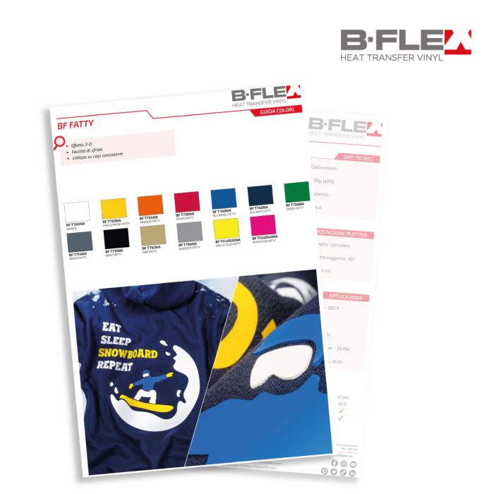 Kleurenkaart FATTY Bflex