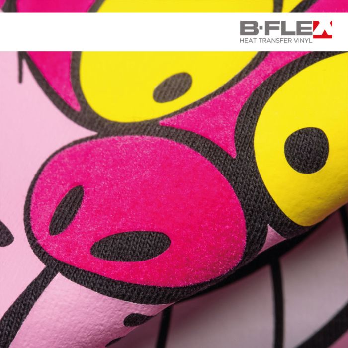 Bflex flock fluweel fleece textiel zacht