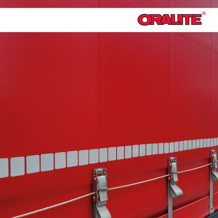 Oralite tape veiligheidsmarkering voertuigen met zeildoek