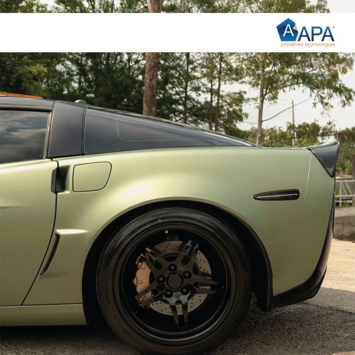 car wrapfolie APA PowerJet matt metallic