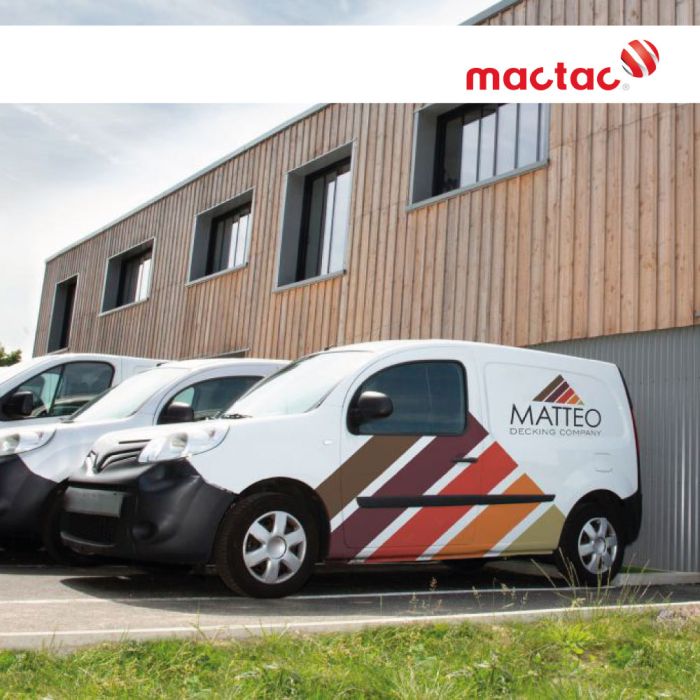 Snijfolie mat Mactac 9800 cast vinyl