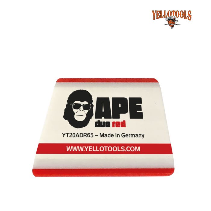 Ape Duo Red Yellotools zachte rakel