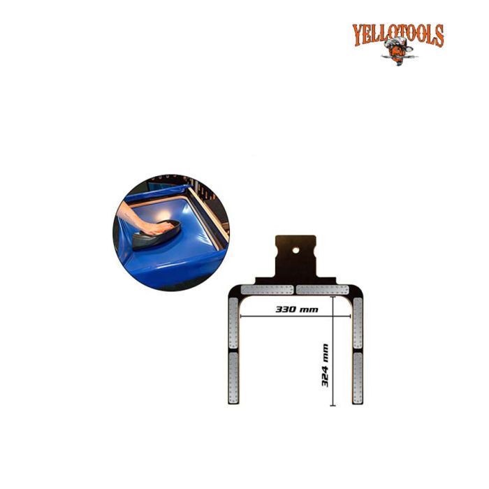 Wrap-U-ezee Slide In (M) YelloTools houder wrappen spiegel antenne handgreep